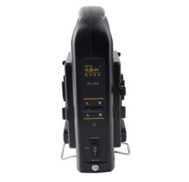 شارژر-رولکس-Rolux-Dual-channel-charger-for-camera-V-Lock-Batteries